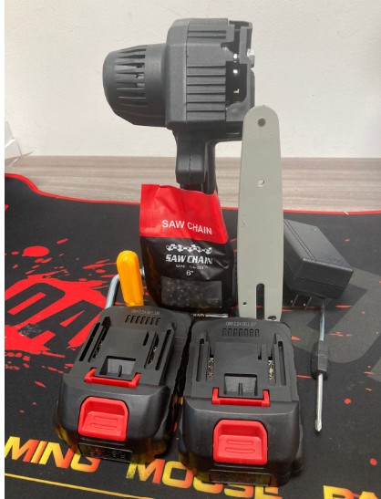 Mini Sierra Electrica Doble Bateria 48v